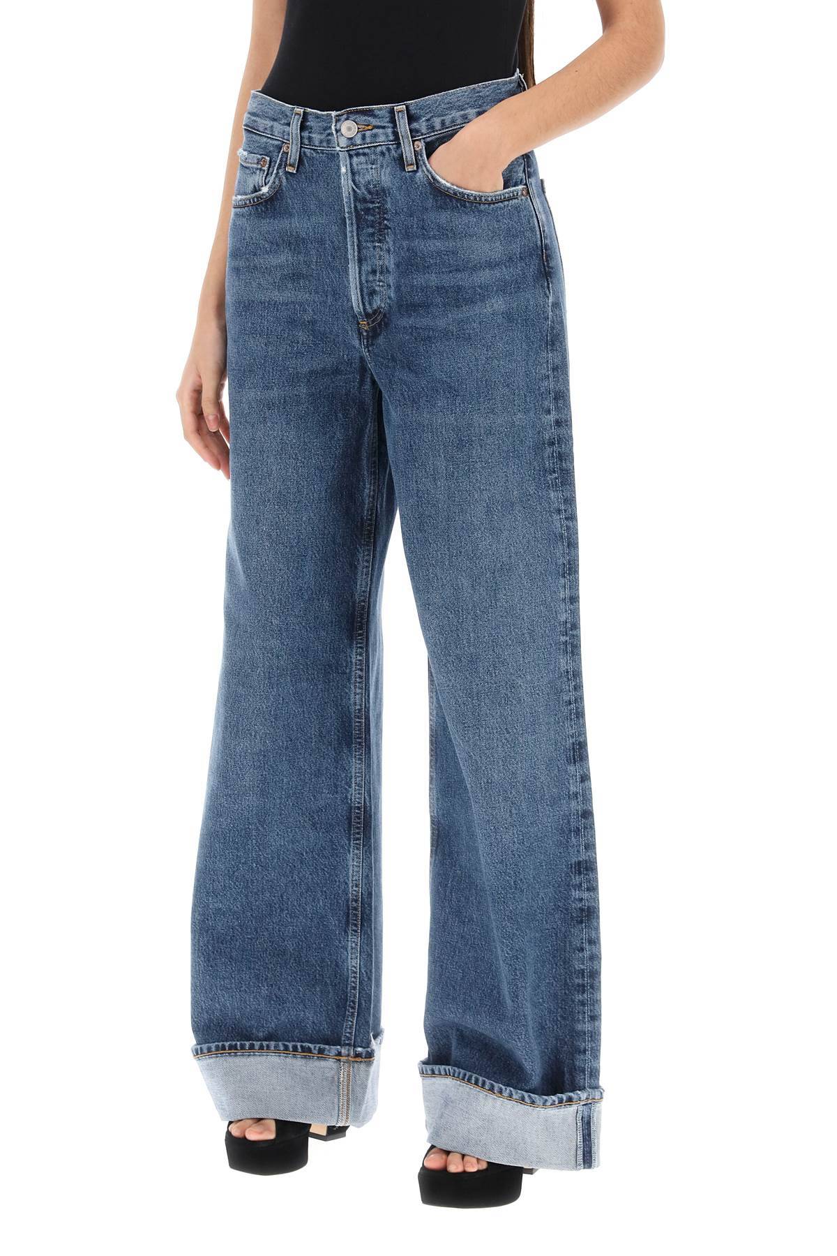 AGOLDE dame wide leg jeans