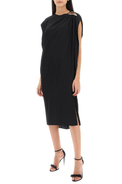 LANVIN draped midi dress