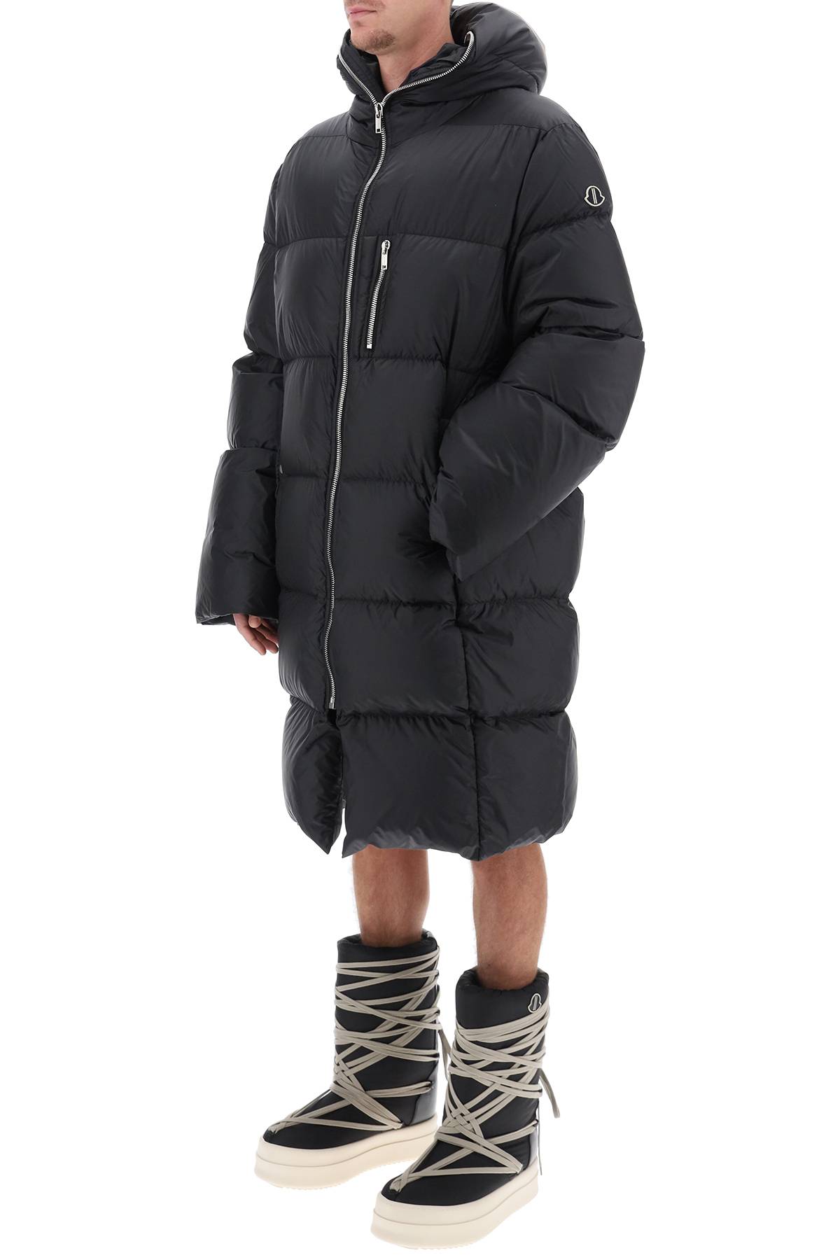 MONCLER X RICK OWENS cyclopic oversized down coat