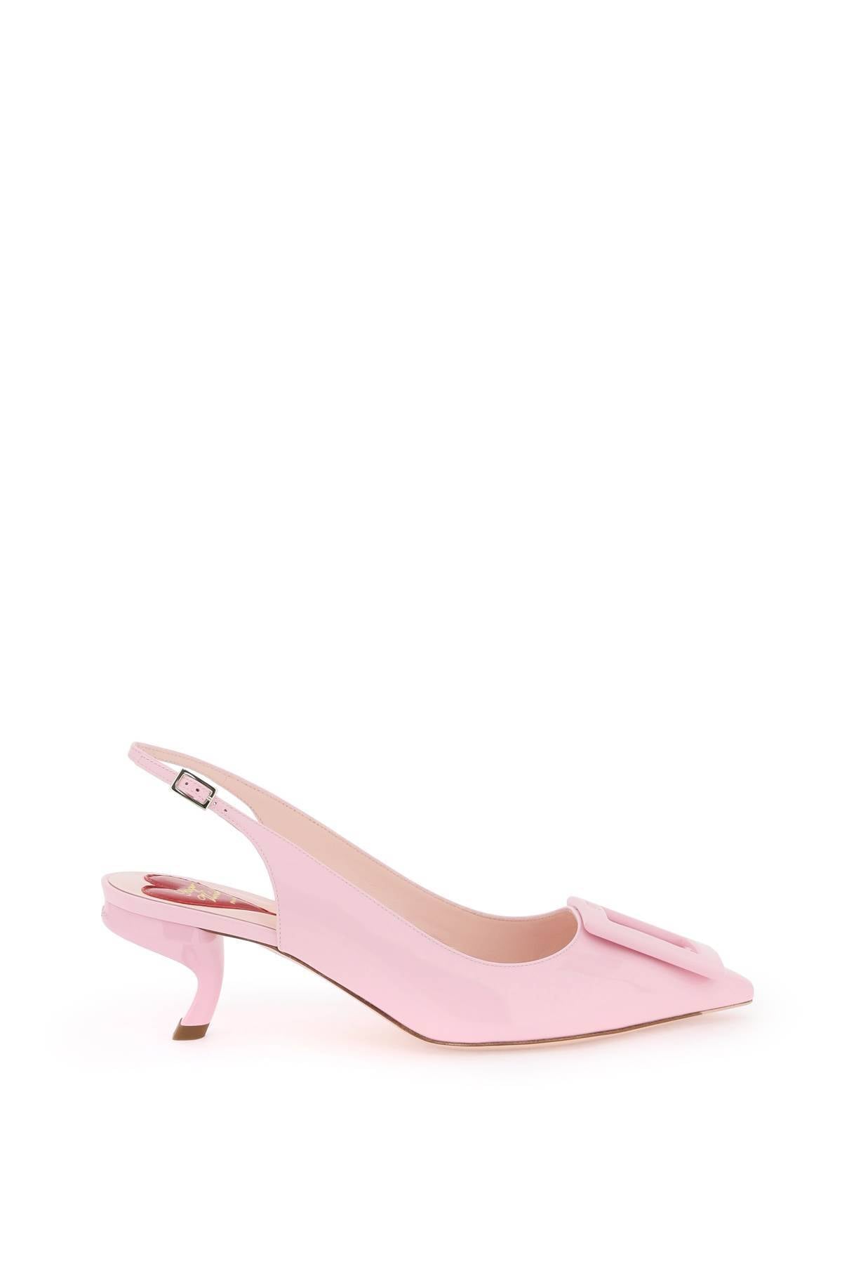 ROGER VIVIER virgule slingback pumps