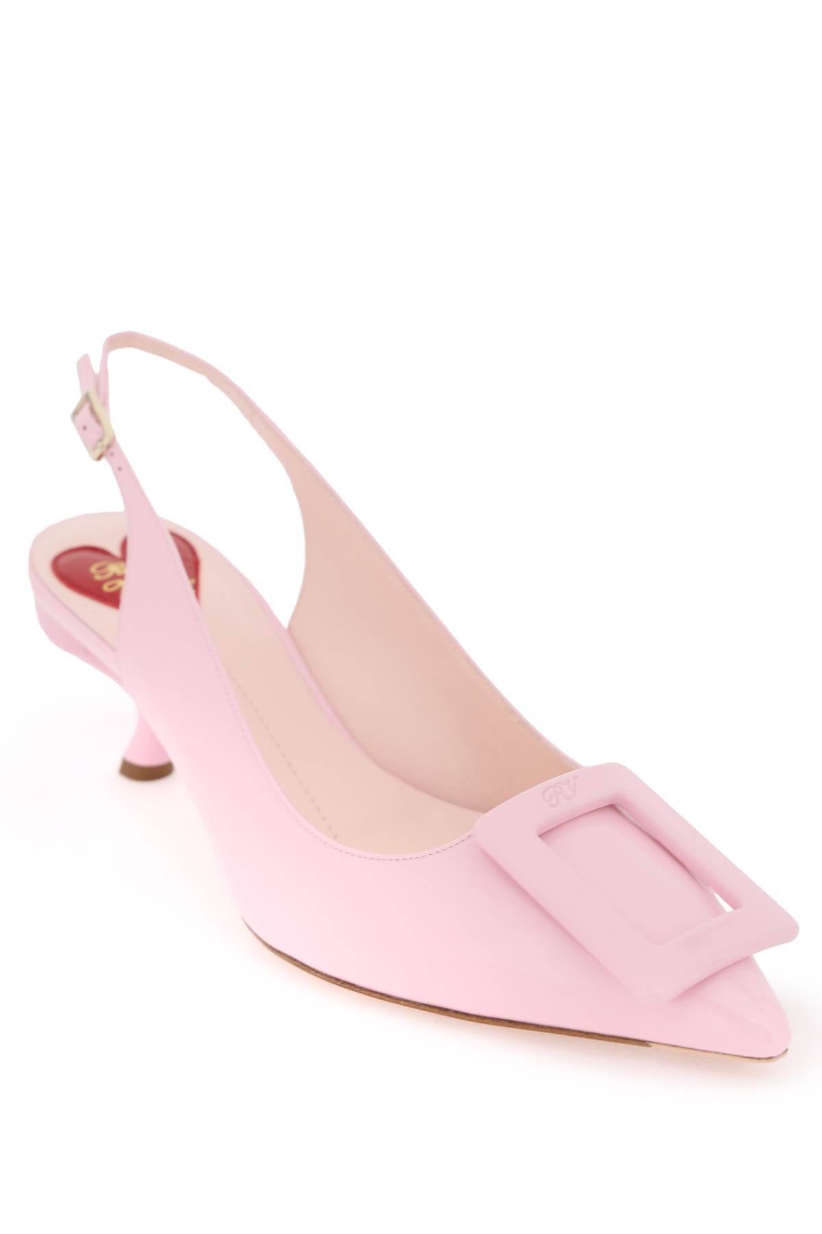 ROGER VIVIER virgule slingback pumps