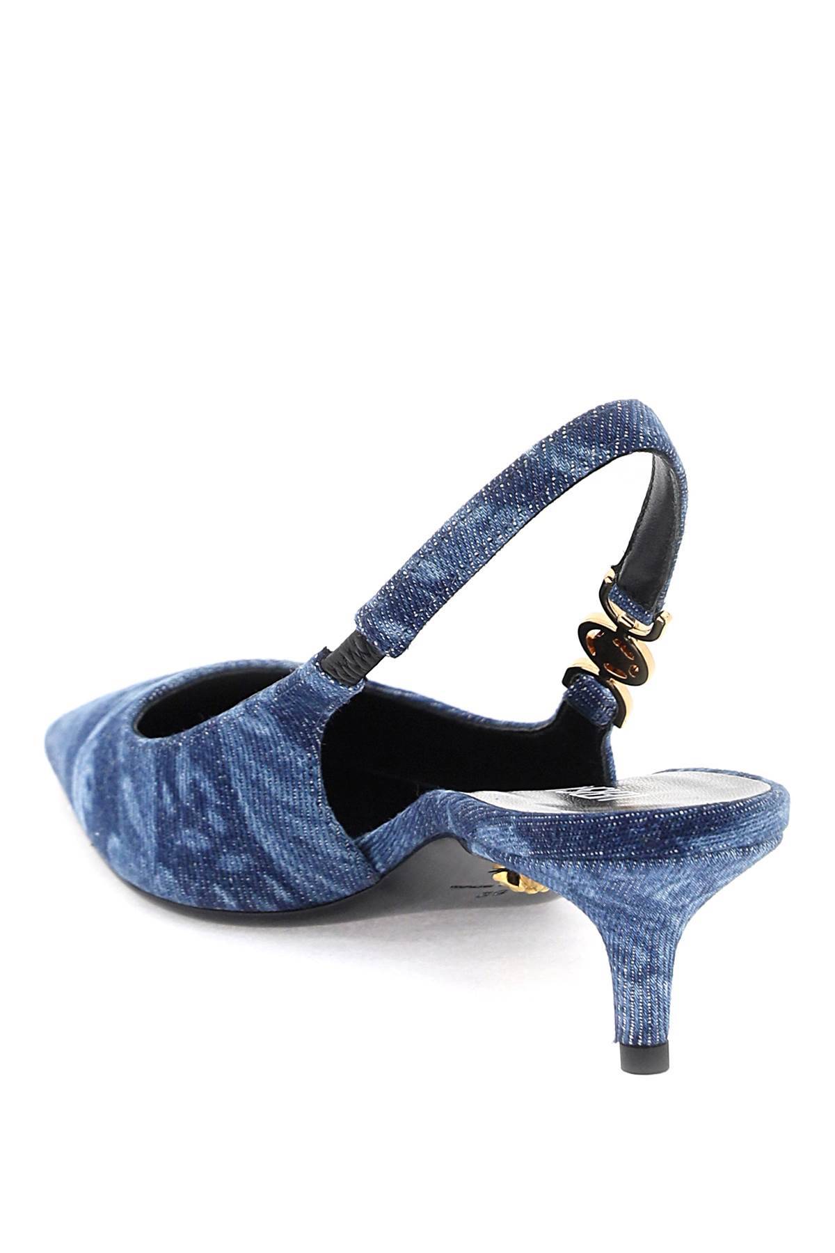 VERSACE medusa '95 barocco slingback pumps