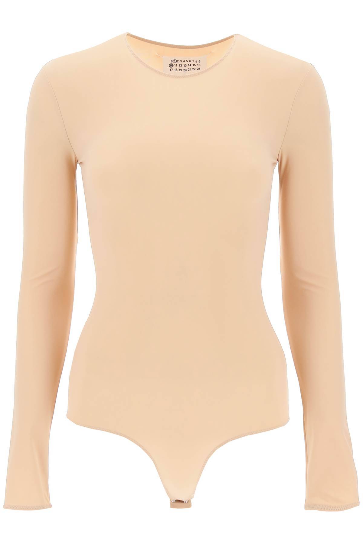 MAISON MARGIELA second skin long sleeve lycra bodysuit