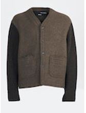 Isabel Benenato Cardigan With Contrasting Details