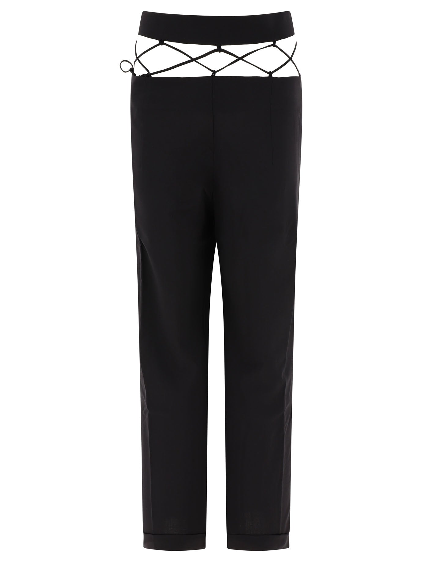 Nensi Dojaka Tailored Trousers With Laced Waistband