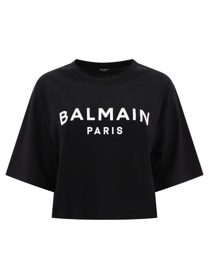 Balmain Balmain Cropped T Shirt