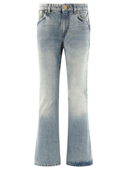 Balmain Western Bootcut Jeans