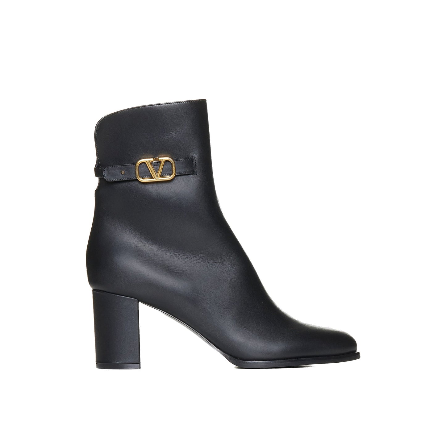 Valentino Garavani Valentino Garavani V Logo Signature Leather Boots