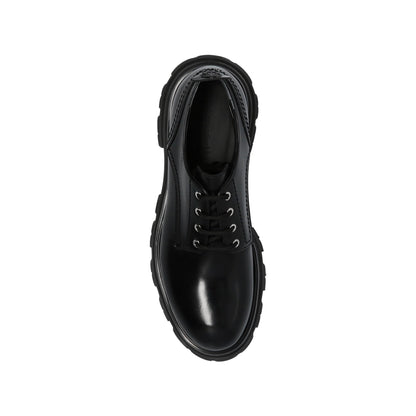 Alexander Mcqueen Leather Lace Up Shoes