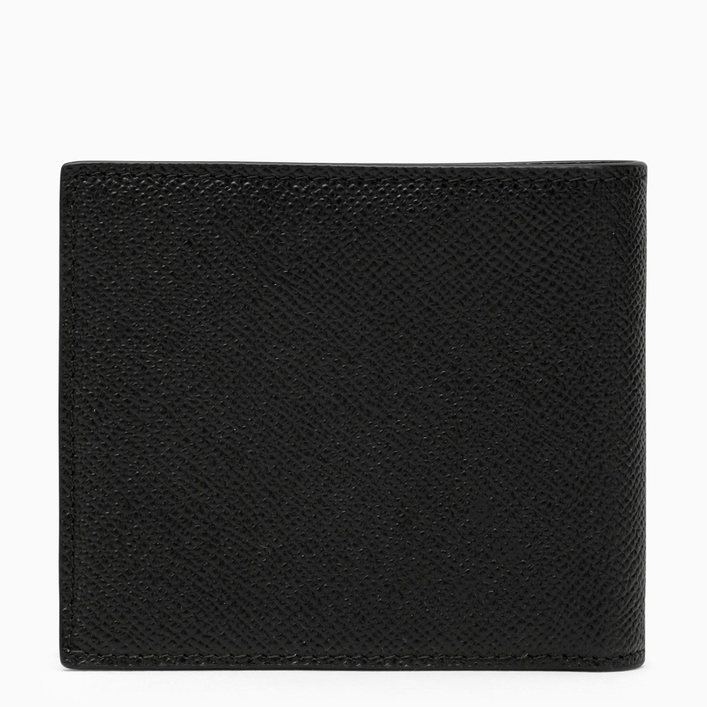 Dolce&Gabbana Black Leather Wallet With Logo