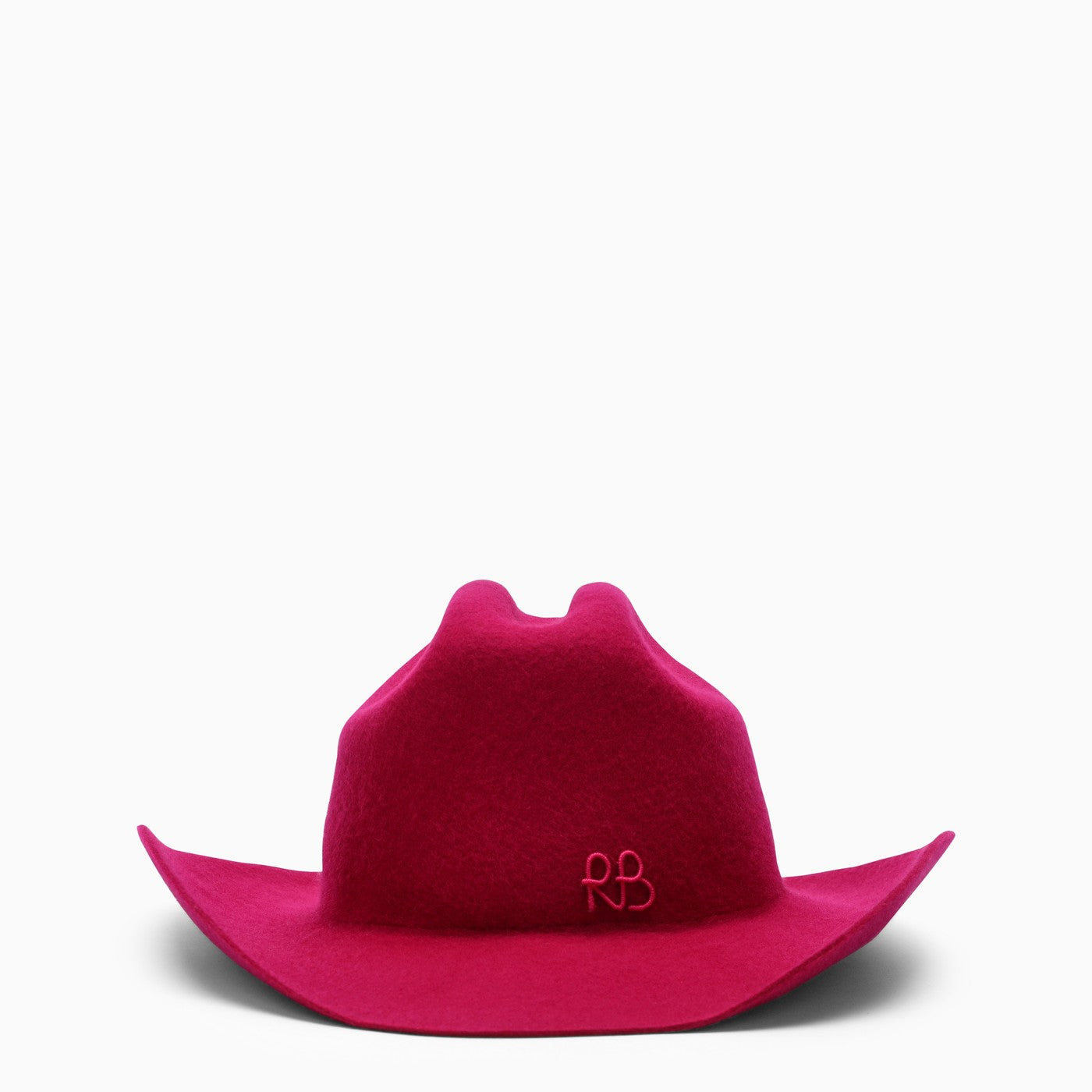 Ruslan Baginskiy Cowboy Hat In Fuchsia Felt