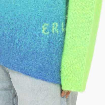 Erl Gradient Rainbow Mohair Sweater