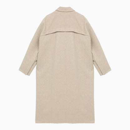 Fendi Beige Wool Coat