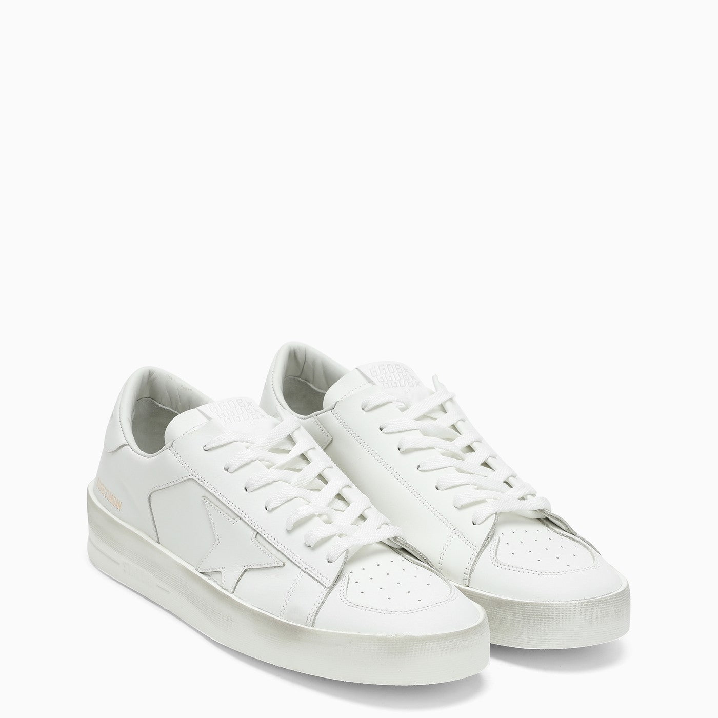 Golden Goose Deluxe Brand White Stardan Sneakers