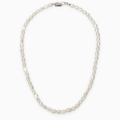 Emanuele Bicocchi 925 Silver Baroque Pearl Necklace