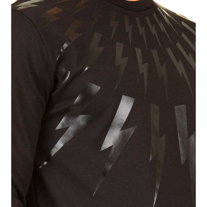 Neil Barrett Lightning Print Sweatshirt