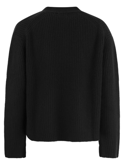 Polo Ralph Lauren Ribbed Wool And Cashmere Cardigan