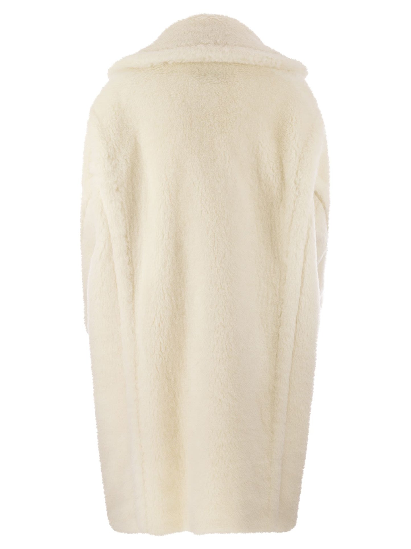 Max Mara Demetra Teddy Bear Icon Coat In Alpaca And Wool