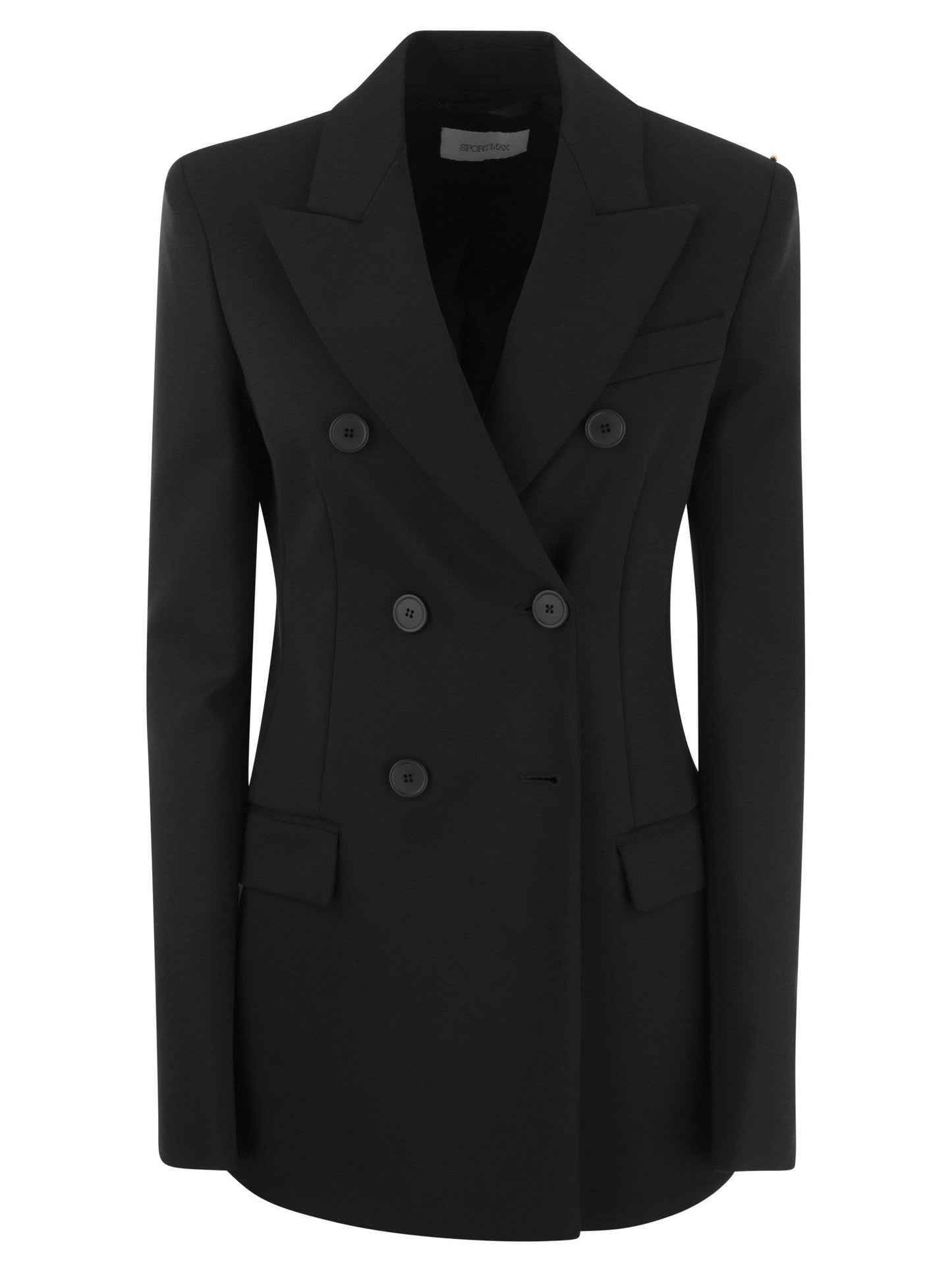 Sportmax Frizzo Scuba Jersey Blazer