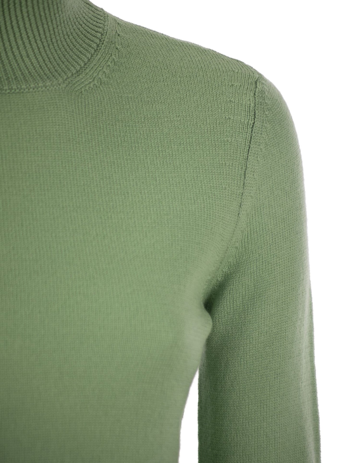 S Max Mara Niobe Virgin Wool Turtleneck Sweater