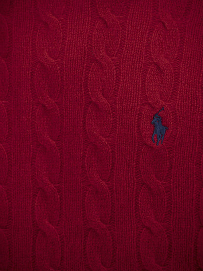 Polo Ralph Lauren Wool And Cashmere Cable Knit Sweater