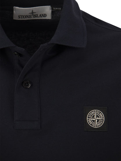 Stone Island Slim Cotton Polo Shirt