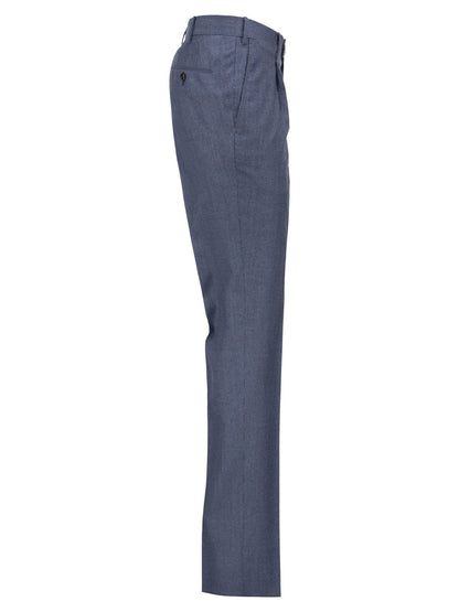 Pt Pantaloni Torino Super Slim Pied De Poule Wool Trousers